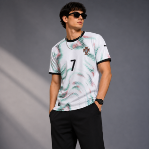 Portugal Cristiano Ronaldo No 7 Football Jersey – Premium Fan Edition Sports T-Shirt for Men