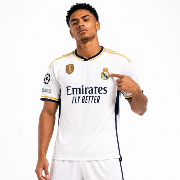 Buy Real Madrid Vini Jr 7 Home Football Jersey Online | Best Premium Football Jersey for Men
